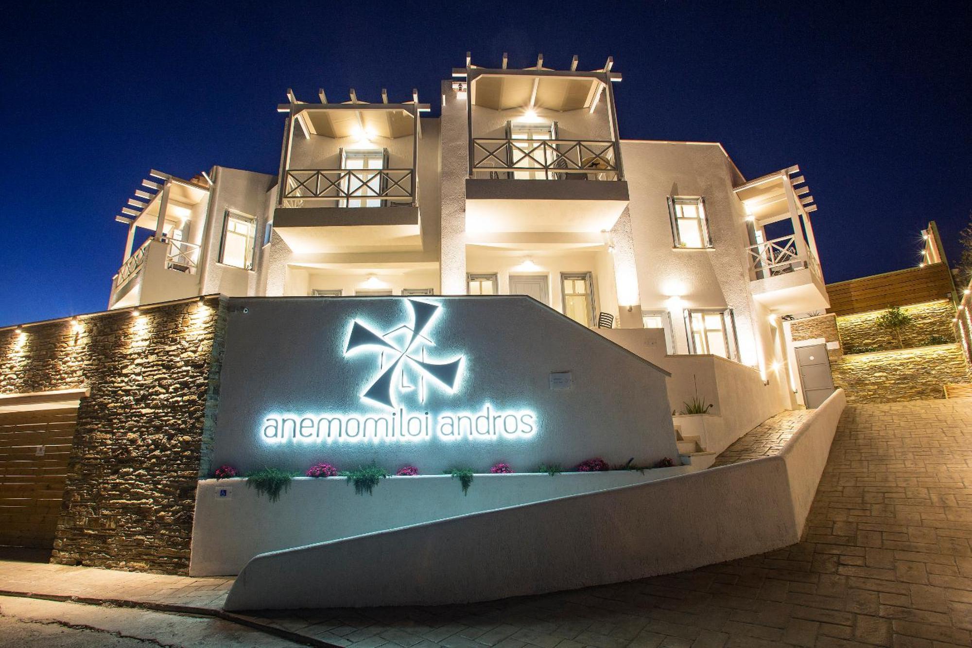 Anemomiloi Andros Hotel Ngoại thất bức ảnh